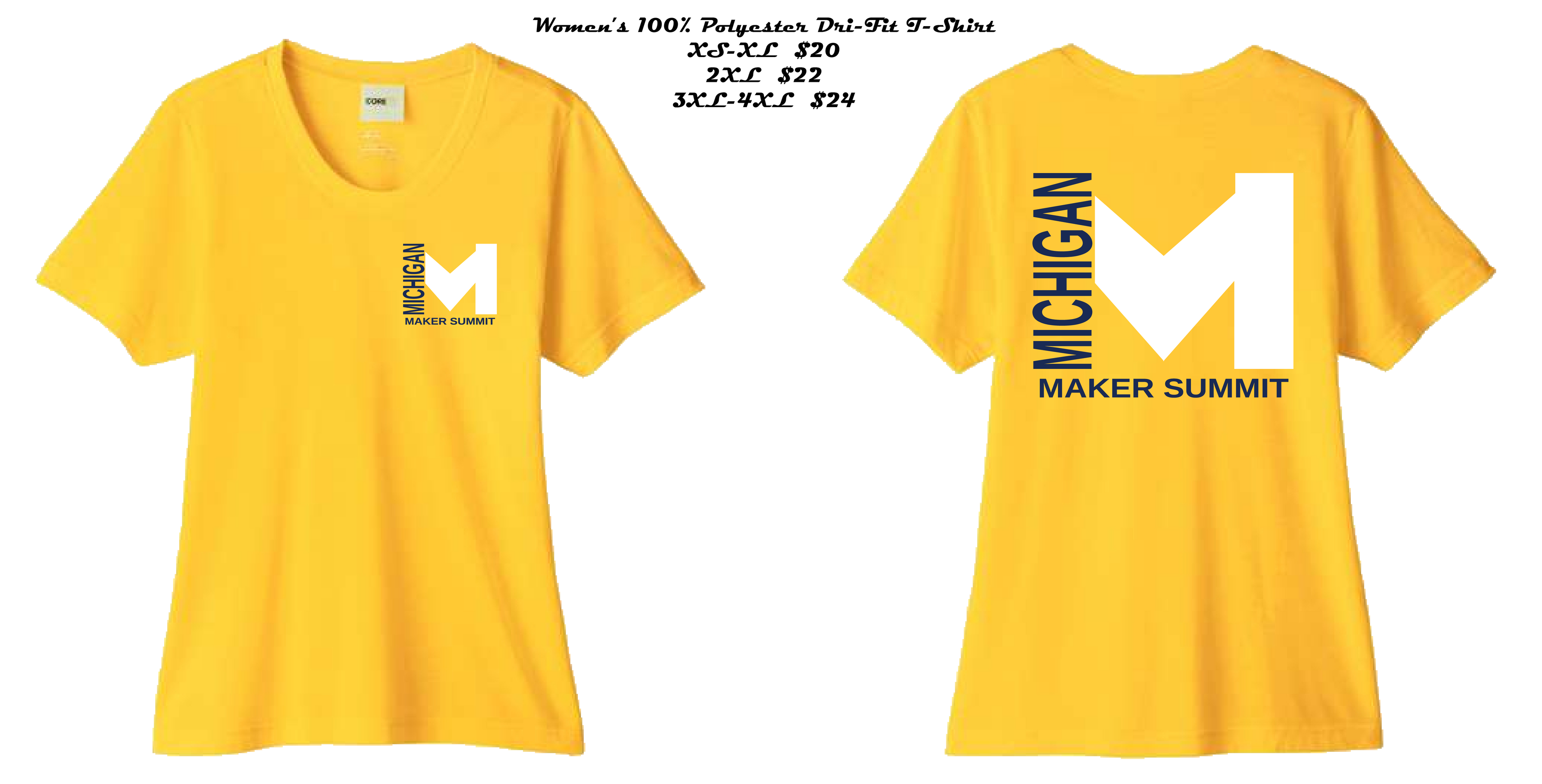 Michigan Makers Summit - Women's T-shirt